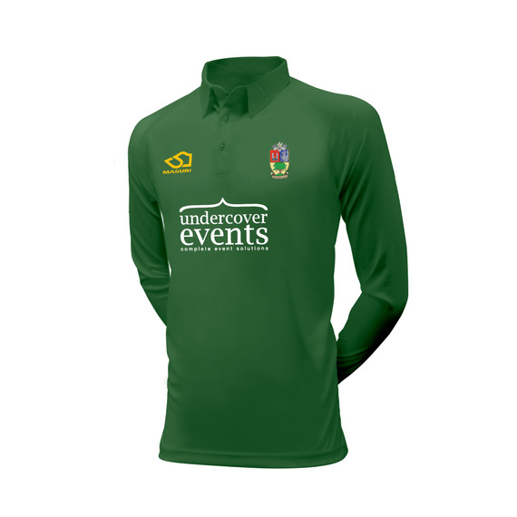 Adult Long Sleeve Coloured Cricket Shirt-NONIN