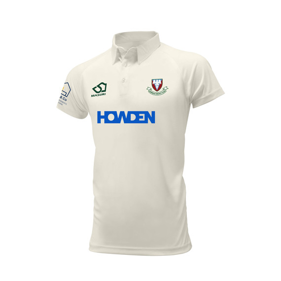 Junior Short Sleeve Cricket Shirt-UXBCC
