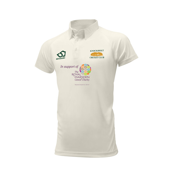 Junior Short Sleeve Cricket Shirt-KNOC