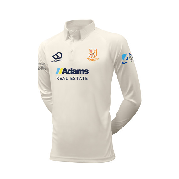Long Sleeve Cricket Shirt-WIDCC