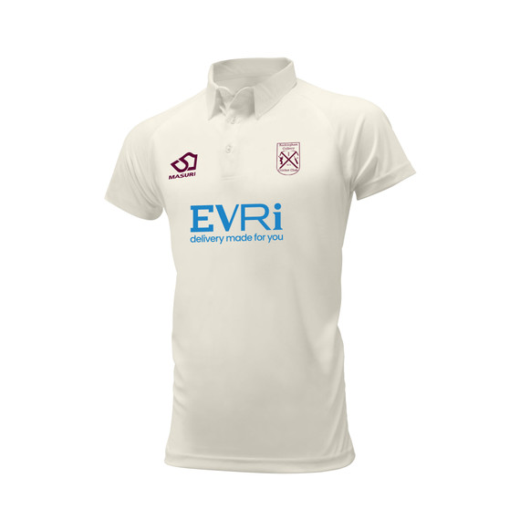 Junior Short Sleeve Cricket Shirt-ROCKCC