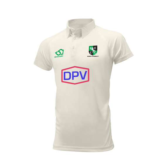Junior Short Sleeve Cricket Shirt-BECC