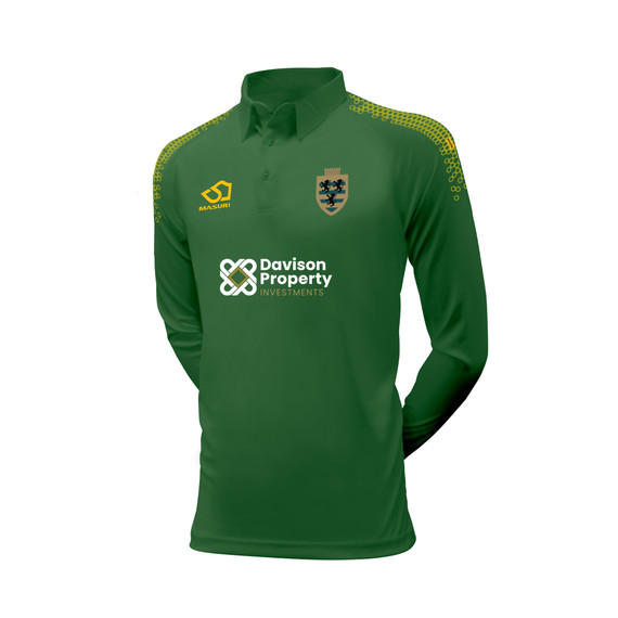 Mens Long Sleeve Coloured Cricket Shirt -EKNCC