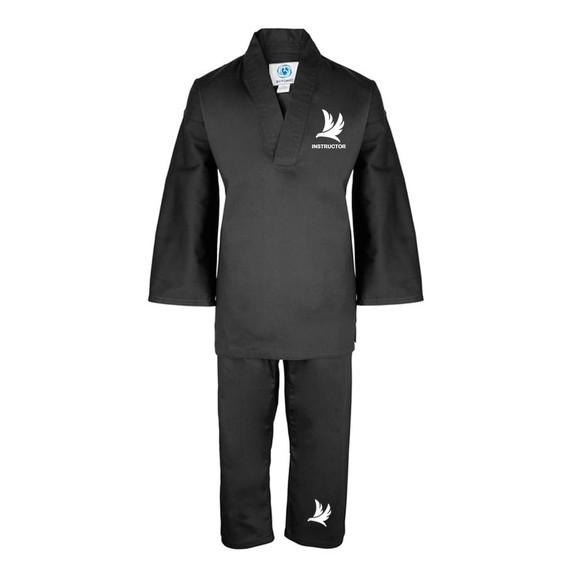 Instructor's Black V-Neck Uniform-TTKDC