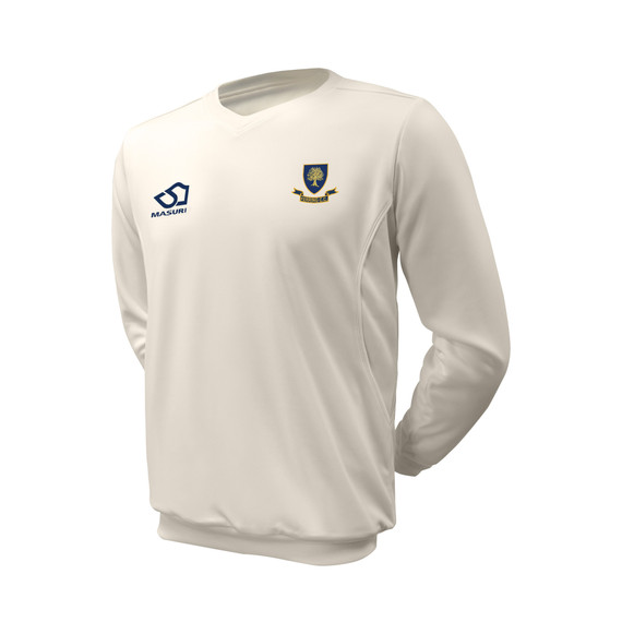 Junior Long Sleeve Cricket Slipover -FERR