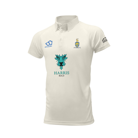 Junior Short Sleeve Cricket Shirt-BOTBAY
