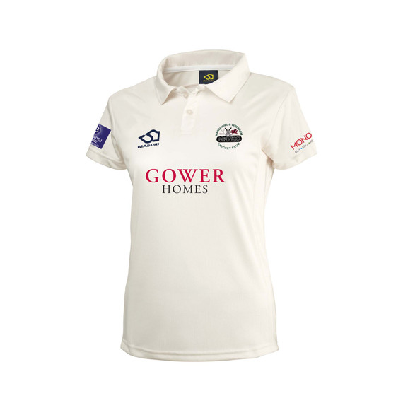Women's Short Sleeve Cricket Shirt-MRWR
