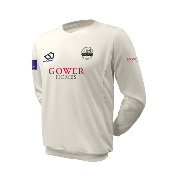 Junior Long Sleeve Cricket Slipover -MRWR