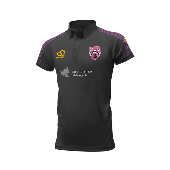 Junior Short Sleeve Coloured Cricket Shirt -PURL