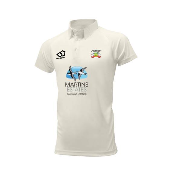 Mens Short Sleeve Cricket Shirt-ASHFDTCC