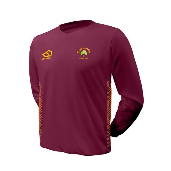 Junior Long Sleeve Coloured Playing Sweater  -KGBR