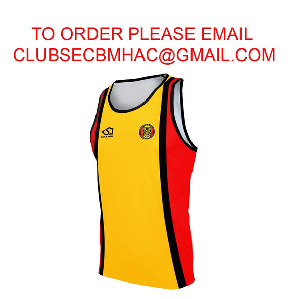 Junior Competition Vest - To order please email clubsecbmhac@gmail.com-BMHAC