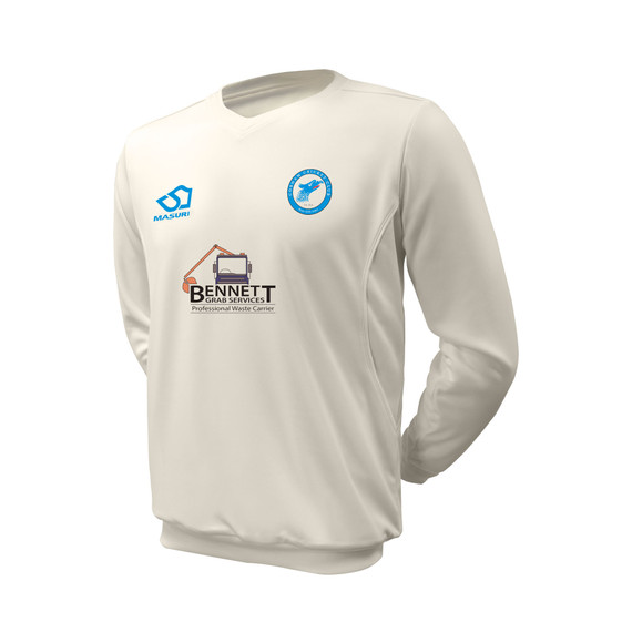 Long Sleeve Cricket Slipover -COB