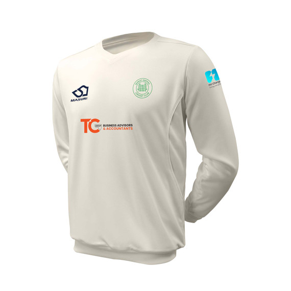 Junior Long Sleeve Cricket Slipover -MARKETD