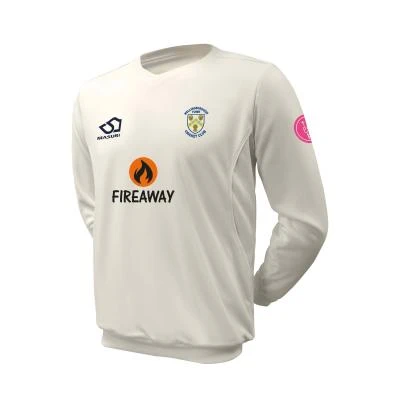 Junior Long Sleeve Cricket Slipover -WELLINB