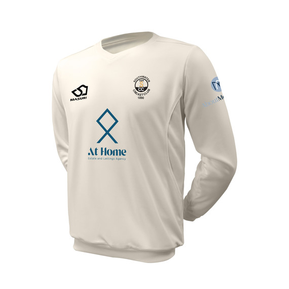 Junior Long Sleeve Cricket Slipover -STHWTRCC