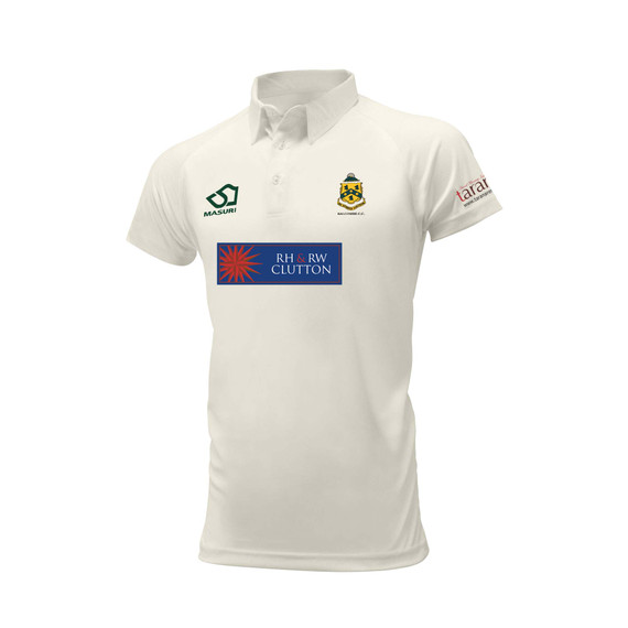 Mens Short Sleeve Cricket Shirt-BALCC