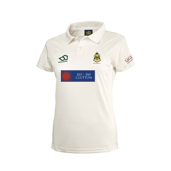 Women's Short Sleeve Cricket Shirt-BALCC