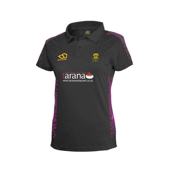 Women's Short Sleeve Coloured Cricket Shirt-BALCC