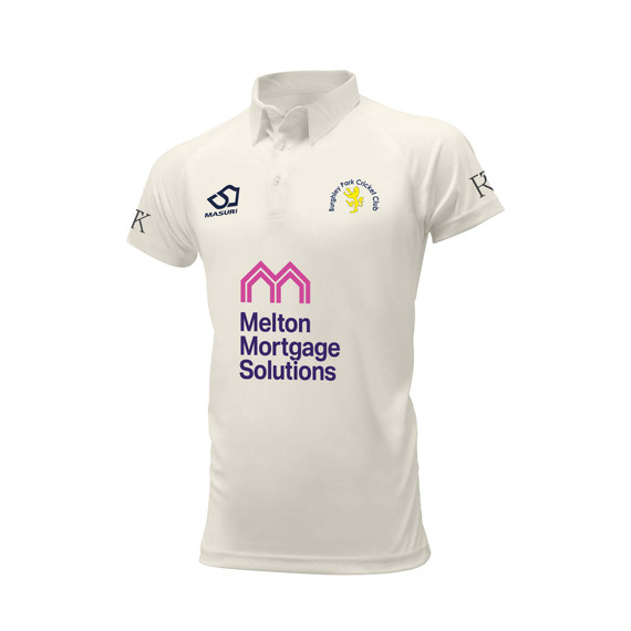 Junior Short Sleeve Cricket Shirt-BUPCC