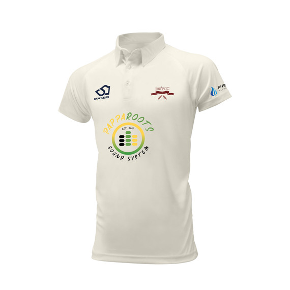 Mens Short Sleeve Cricket Shirt-BWIPCC