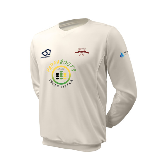 Long Sleeve Cricket Slipover -BWIPCC