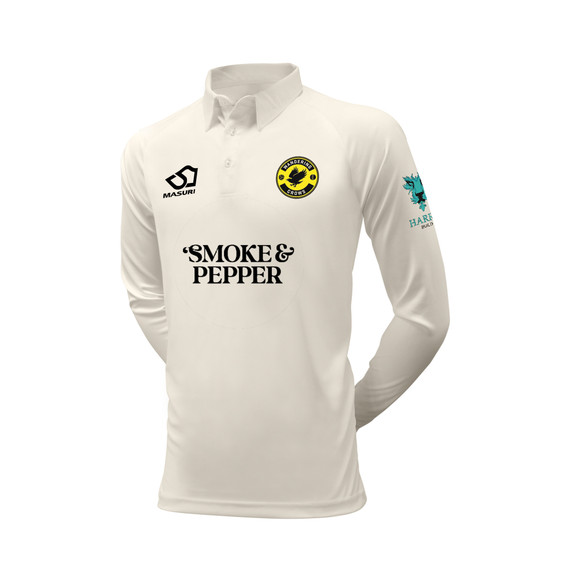 Long Sleeve Cricket Shirt-WCROW