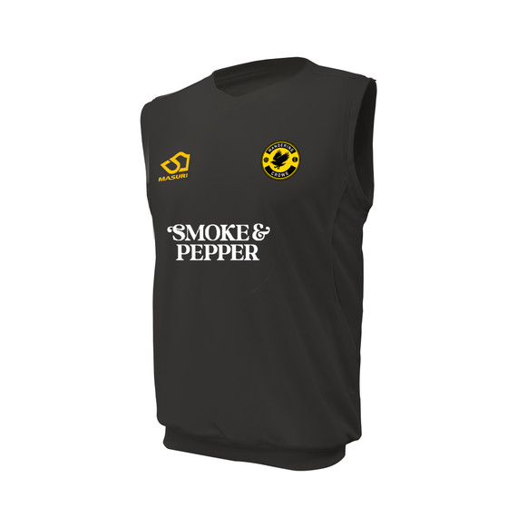 Junior Coloured Sleeveless Slipover -WCROW