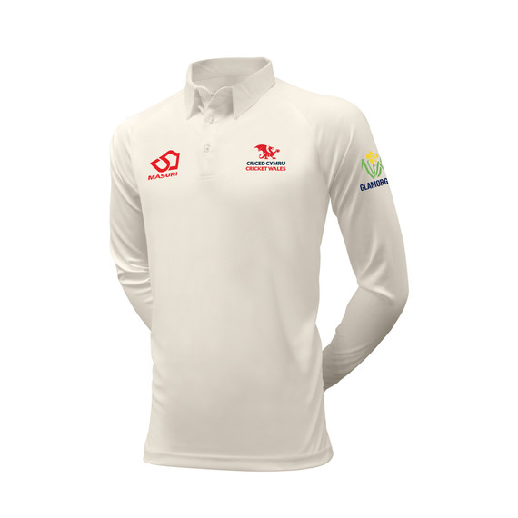 Long Sleeve Cricket Shirt-WALES