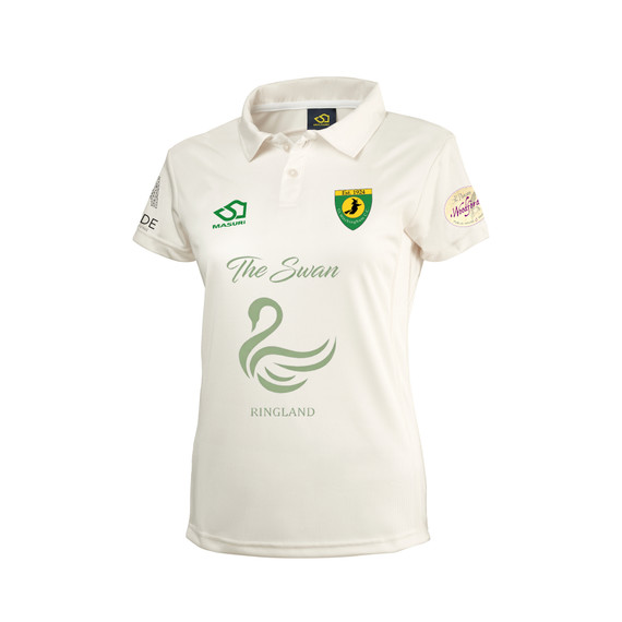 Women's Short Sleeve Cricket Shirt-GWITCHCC