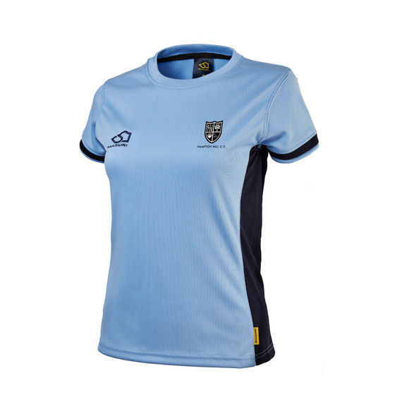 Women's Training Shirt Sky/Navy-HAMHILL