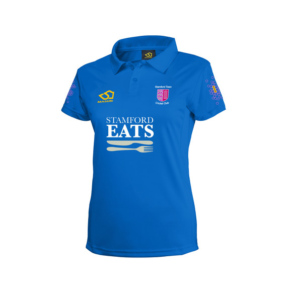 Women's Short Sleeve Coloured Cricket Shirt-STOWNCC