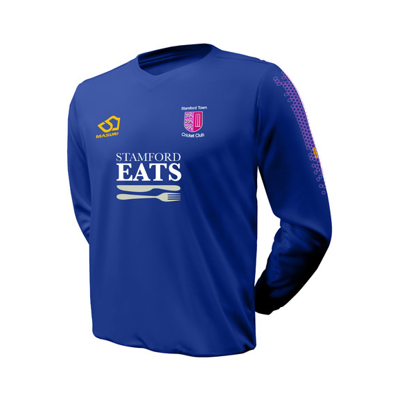 Junior Long Sleeve Coloured Playing Sweater  (Ladies)-STOWNCC