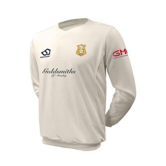 Junior Long Sleeve Cricket Slipover -SADCC