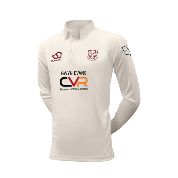 Junior Long Sleeve Cricket Shirt-STAS