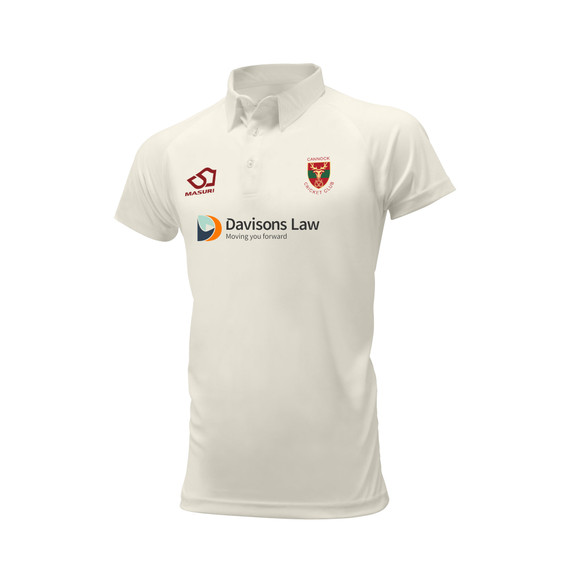 1st Team Junior Short Sleeve Cricket Shirt-CANCC