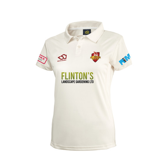 Women's Short Sleeve Cricket Shirt-DRAXCC
