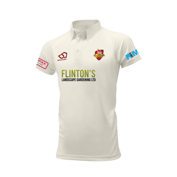 Junior Short Sleeve Cricket Shirt-DRAXCC