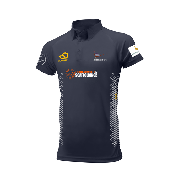 Junior Short Sleeve Coloured Cricket Shirt -BUTCC