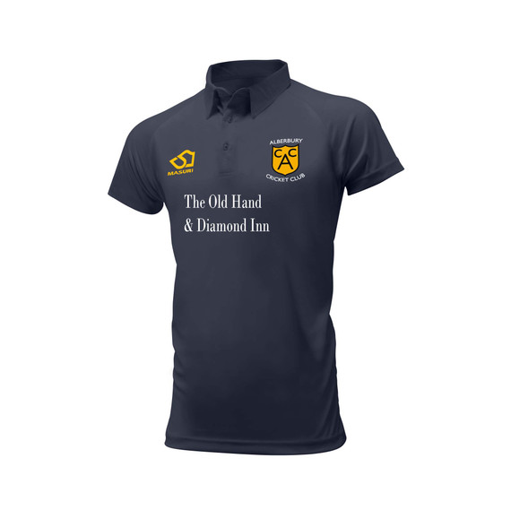 Mens Short Sleeve Coloured Cricket Shirt -ALBBRY