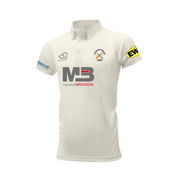 Junior Short Sleeve Cricket Shirt-CORI