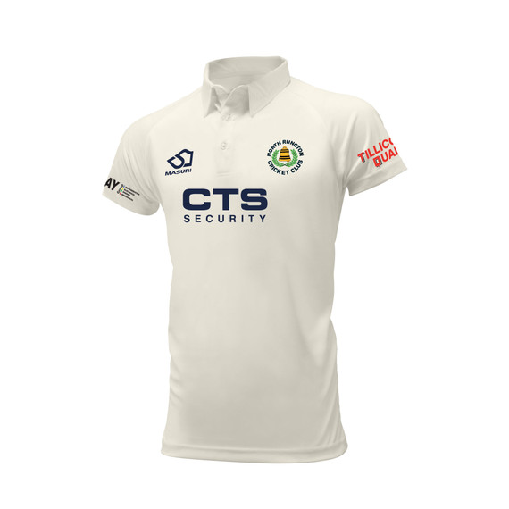 Junior Short Sleeve Cricket Shirt-NRUNCC