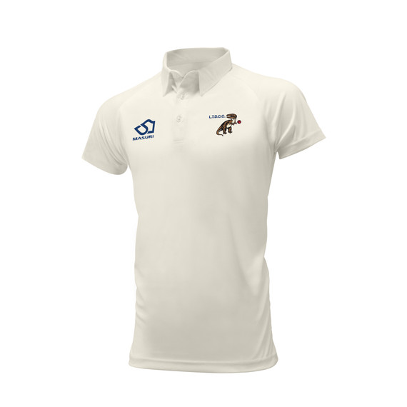 Mens Short Sleeve Cricket Shirt-LTDCC