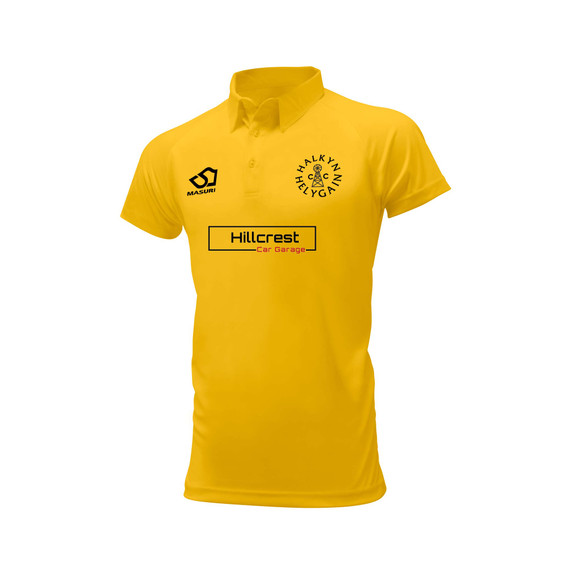 Junior Short Sleeve Coloured Cricket Shirt -HLKN