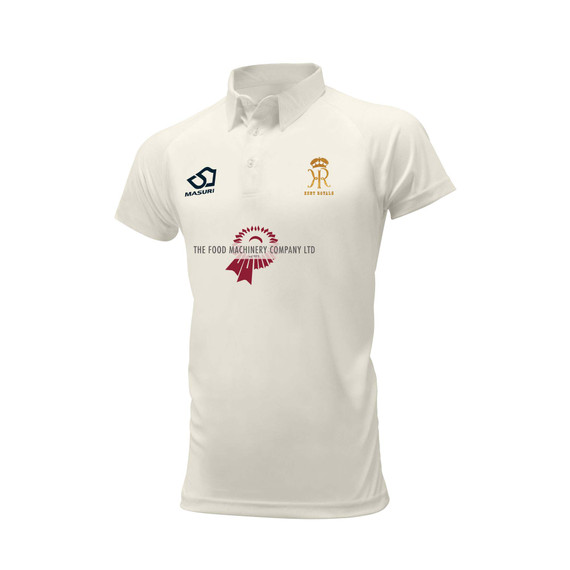 Junior Short Sleeve Cricket Shirt-KENTRO