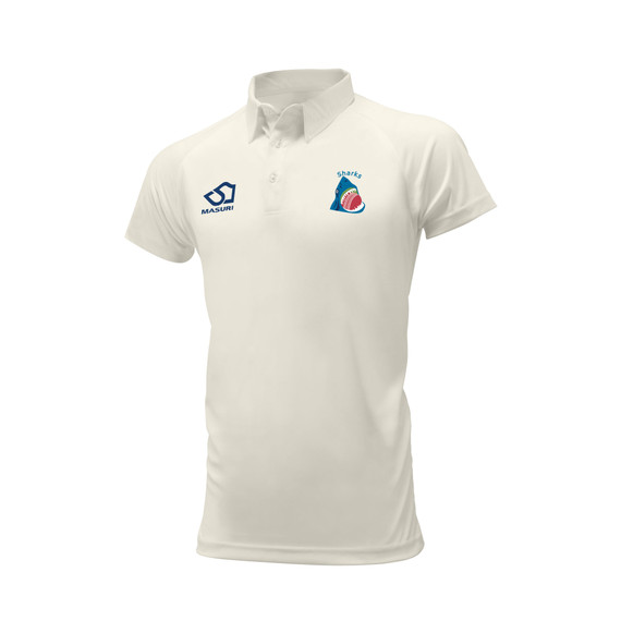 Junior Short Sleeve Cricket Shirt-SHRK