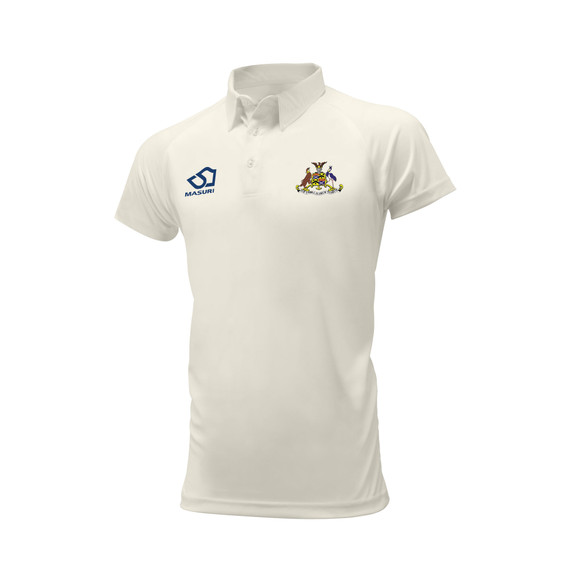 Junior Short Sleeve Cricket Shirt-OLWA