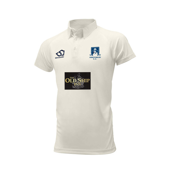 Mens Short Sleeve Cricket Shirt-ABTSBY