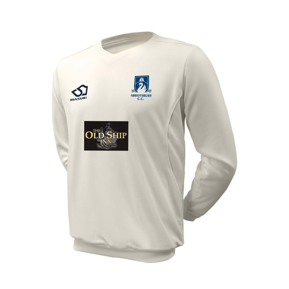 Junior Long Sleeve Cricket Slipover -ABTSBY