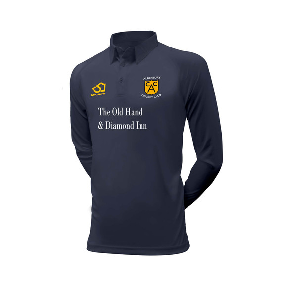 Long Sleeve Coloured Cricket Shirt -ALBBRY